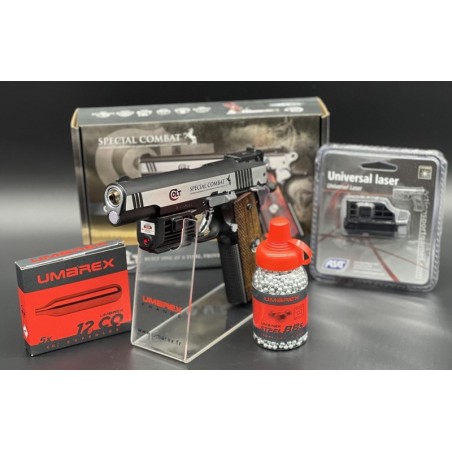 Umarex - Colt combat classic - Billes acier Airgun 4,5mm BB's
