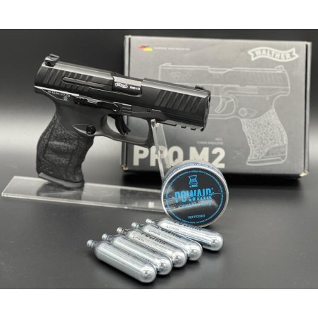 Umarex - Walther PPQ à plombs 4,5mm avec chargeur rotatif 21 coups