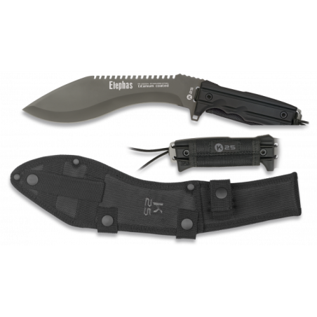 Superbe machette K25 ELEPHAS avec revêtement Titane sur Bazooka-shop